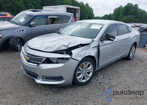 2017 Chevrolet Impala 1Lt из США, поврежденный, VIN 2G1105S33H9150297
